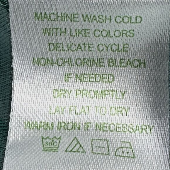 Lilly Pulitzer Top Shirt Tee M Green TOUCAN TANGO Boatneck 3/4 Sleeves - Picture 11 of 14